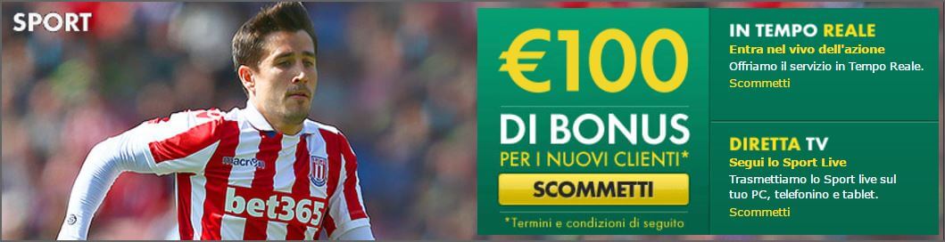 bet365 codice bonus